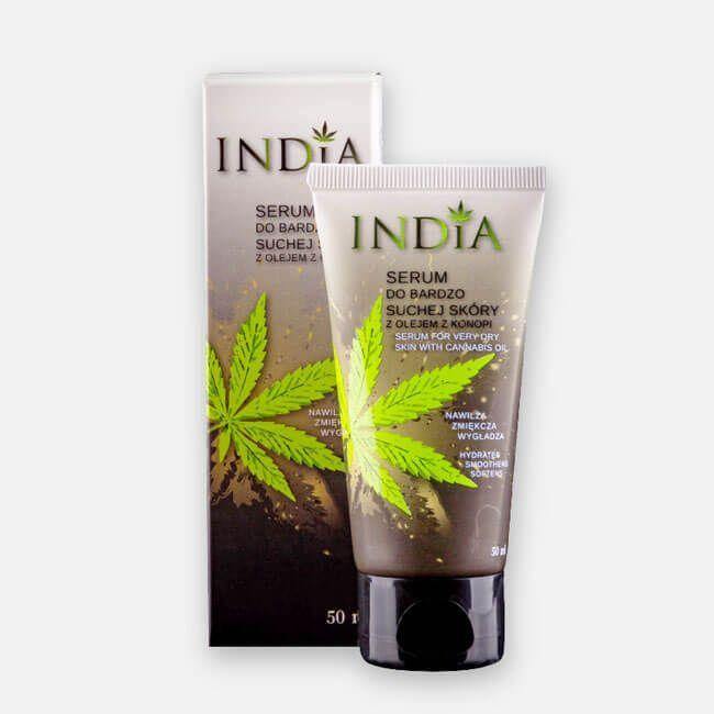 India Serum For Very Dry Skin With Hemp Oil - No1 CBD